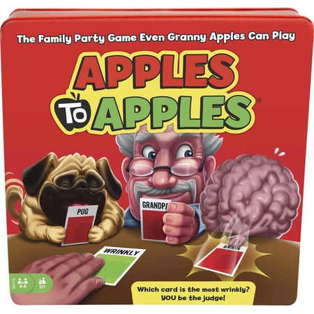 Apples to Apples Card Game, Family Game for Game Night with 1008 Cards in Storage Tin