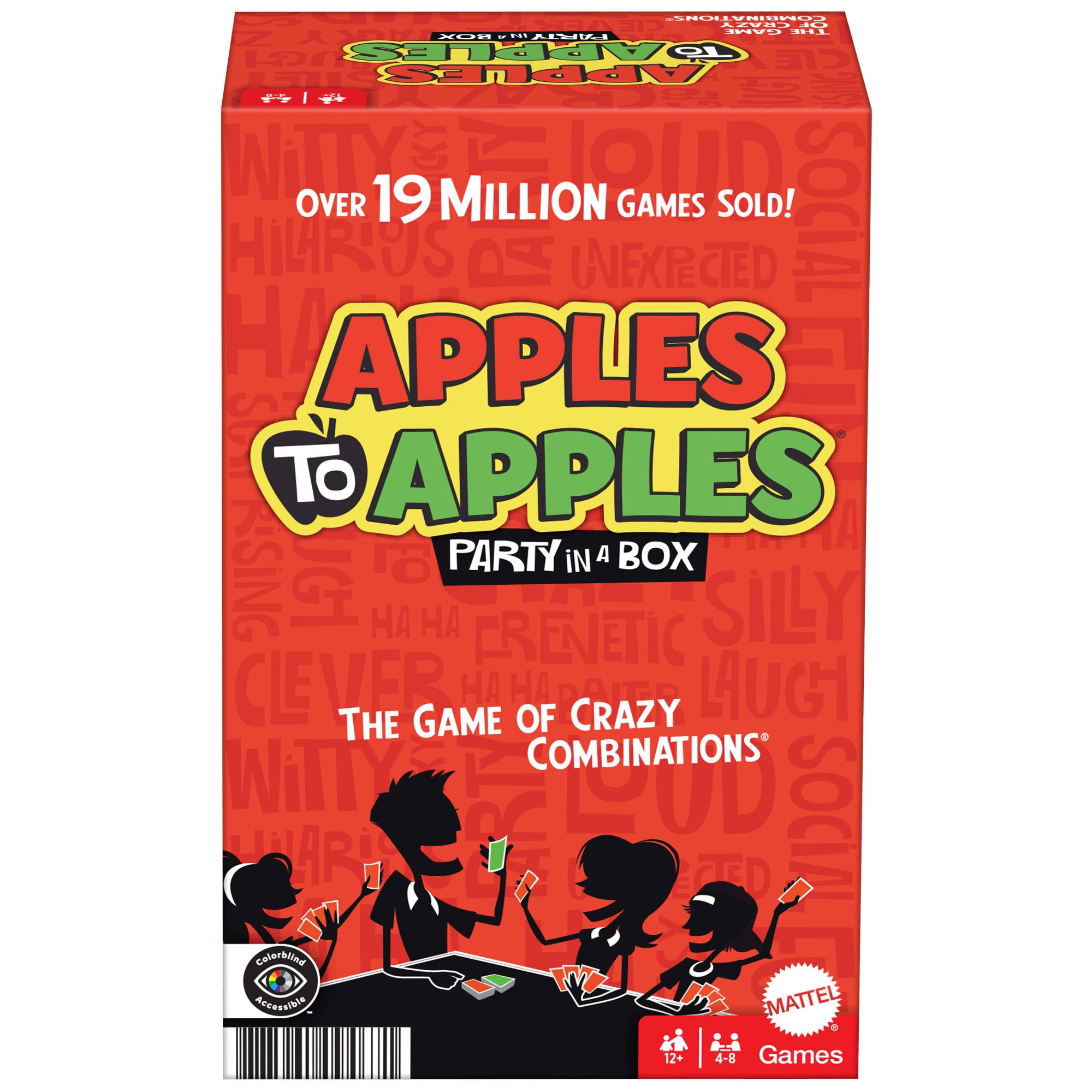 Apples to Apples Card Game, Family Game for Kids and Adults, Make Hilarious Comparisons