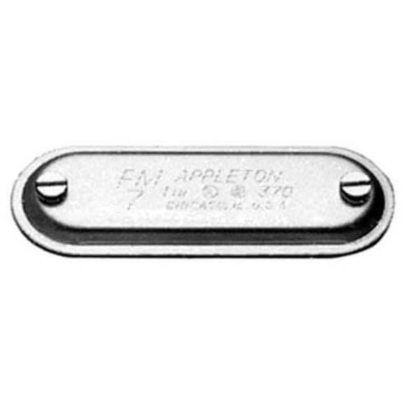 Appleton 470-SA, 1-1/4"", Aluminum, FM 7, Clip-On, Conduit Body Cover, 1pc
