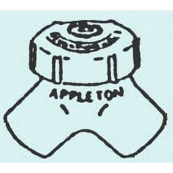 Appleton AY-125, Capped Entrance Elbow, 1-1/4""Type Ay Capped Elb, 1 PC