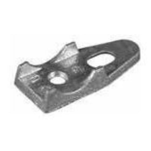 Appleton CLB-50MN 1/2 In Malleable Iron One Hole Clamp Black