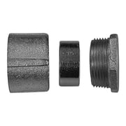 Appleton EC-400 Threaded Three Piece Coupling, Concrete Tight, Malleable