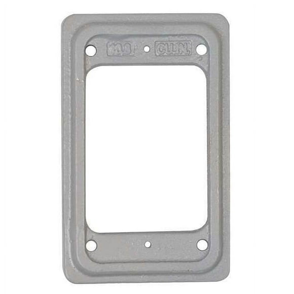 Appleton Electric Cast Box Extension,Gray,1-Gang FS-1EXT