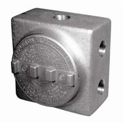 Appleton Electric Conduit Outlet Body,Alum,Trd Sz 1/2in GRSS50