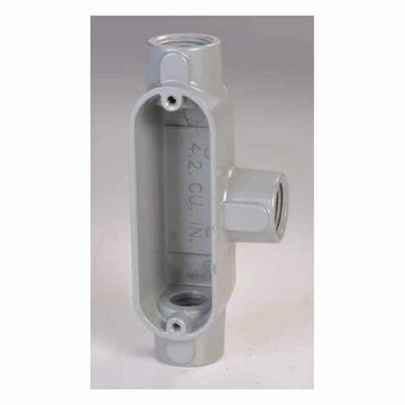 Appleton Electric Conduit Outlet Body,T,1/2 In. T50T-A