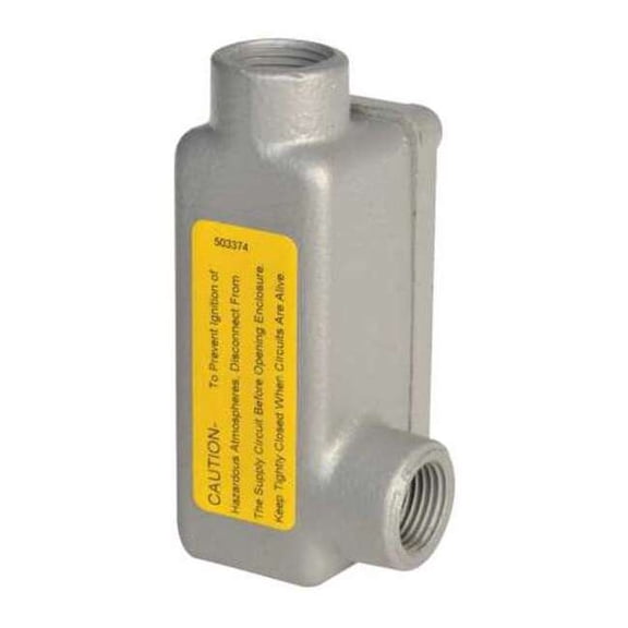 Appleton Electric Conduit Outlet Body w/Cover,Iron,LL ERLL50