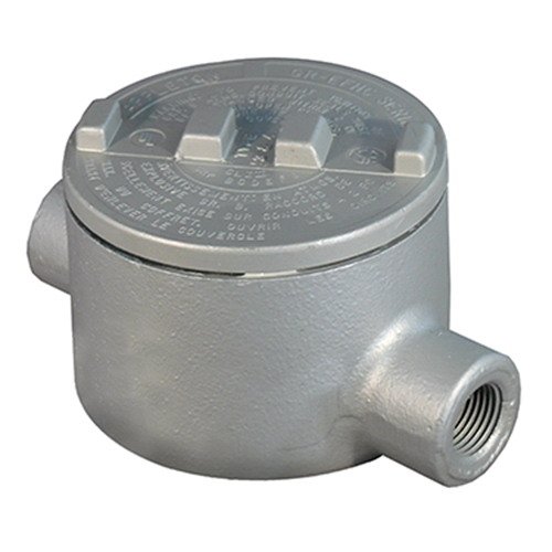Conduit Outlet Body,Iron,Trd Sz 1/2in GRC50