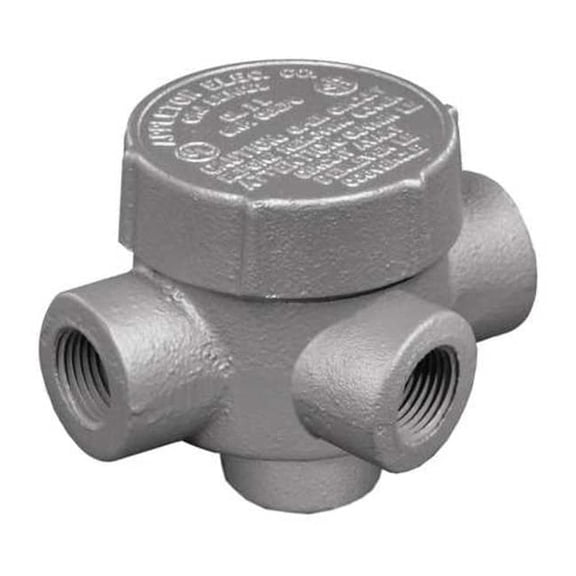 Appleton Electric Conduit Outlet Body,Iron,TA GRJTA50