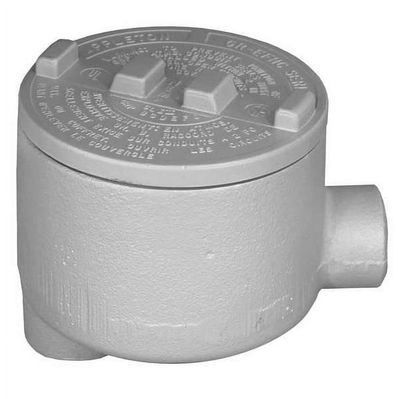 Appleton Electric Conduit Outlet Body,Iron,Trd Sz 1/2in GRLB50