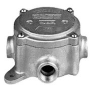 Appleton CPU20, 1/2" or 3/4" Hub, Iron, Explosionproof Conduit Outlet Box, 1 pc