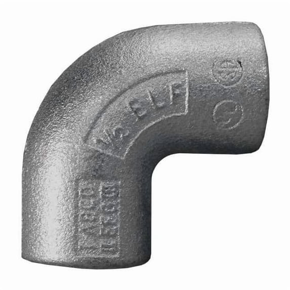 Appleton Electric Elbow,Iron,Trade Size 1in ELF90-100