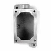 Electrical Box, Not Applicable, Mounting Box Type, 1 Gang, Malleable Iron, Rectangular Shape