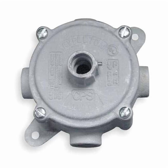 Appleton Electric Outlet Box,3/4" Hub CPU20-75