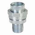 thumbnail image 1 of Rigid Union, 3/4 in, Threaded, Aluminum, Plain, Silver, 1 of 1