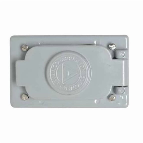 Appleton Electric Weatherproof Cover,Vertical,Self Closing FSK-WGF1