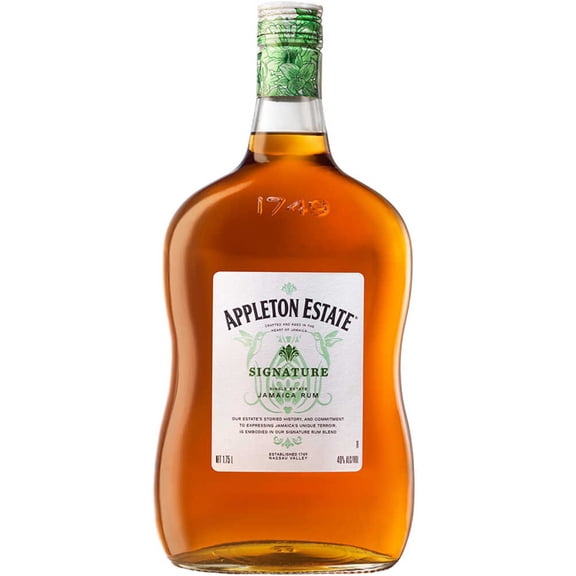 Appleton Estate Signature Blend Gold Rum, 1.75 L Bottle, 40.0% ABV
