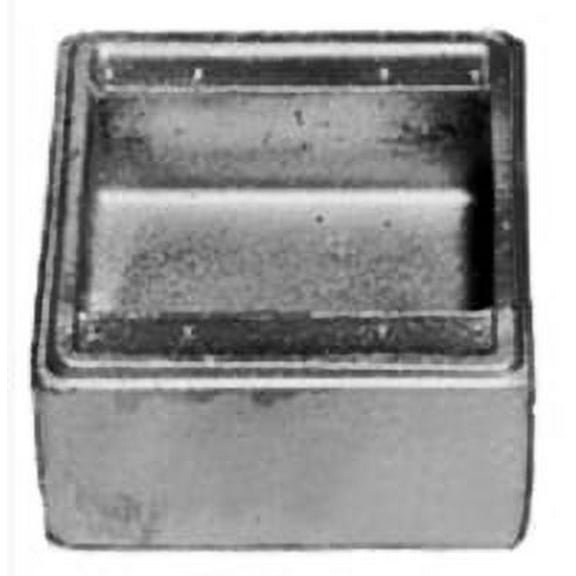 Appleton FD-2G, 2-Gang, Malleable Iron, Deep, Cast Hub Device Box, 1 pc
