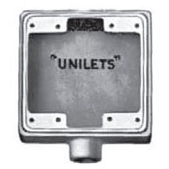 Appleton FD250, Cast Hub Device Box, 1/2 Type Fd 2 Gang, 1 PC