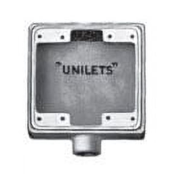 Appleton FS-2-100, 1"" Hub, Malleable Iron, Shallow, Cast Hub Device Box, 1 pc