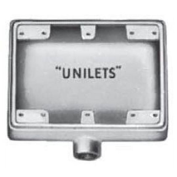 Appleton FS-3-100, Cast Hub Device Box, Cast Dev Box 3 Gang 1""Hub, 1 PC