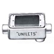 Appleton FSCA-1-75 Cast Device Box, FSCA, Malleable Iron, 1 Gang, 3/4" Hub