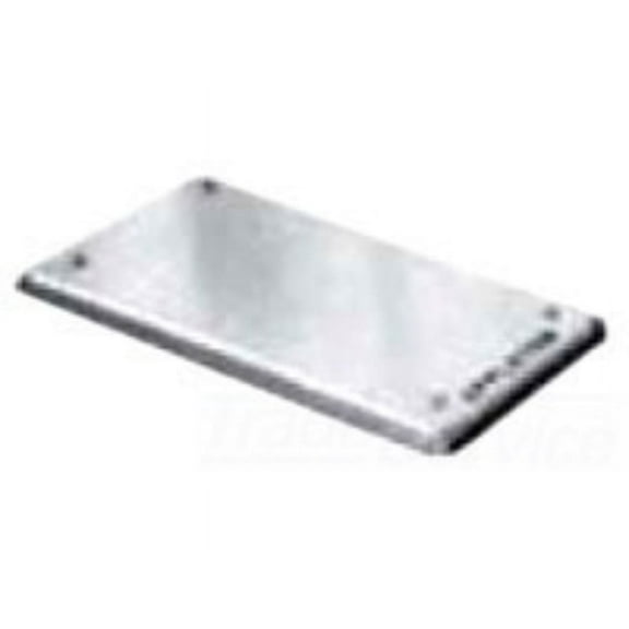 Appleton FSK-1B-C Blank Cast Cover, 1 Gang, Malleable Iron