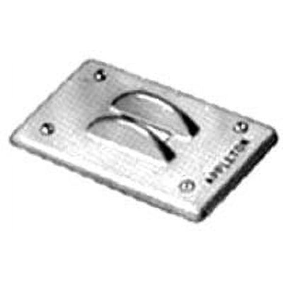 Appleton FSK-1TSG-C, 1-Gang, Iron, Toggle Switch Cast Hub Device Box Cover, 1 pc