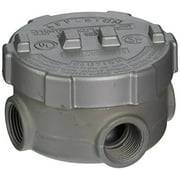 appleton grue75-a conduit outlet box, aluminum, 3/4 hub