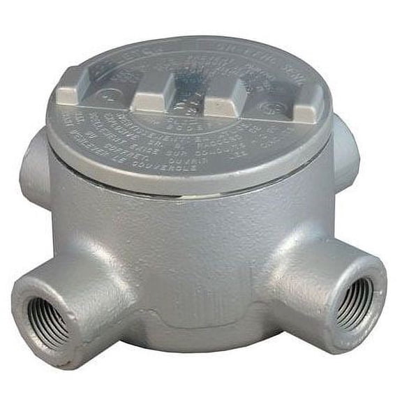 Appleton GRX200, 2"" Hub, Malleable Iron, Explosionproof Conduit Outlet Box, 1 pc