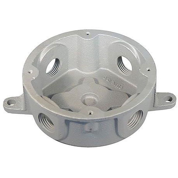 Appleton JBDX-100L, 1"" Hub, Malleable Iron, Rigid Conduit Outlet Box, 1 pc