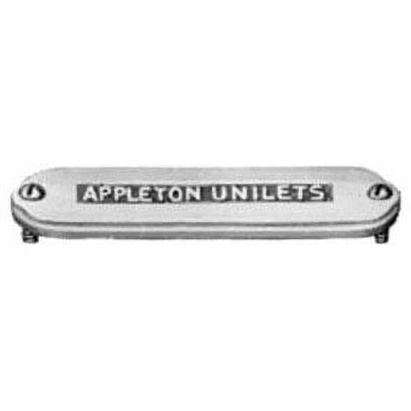 Appleton K100-CA, 1"", Cast Aluminum, Form 85, Conduit Body Cover, 1pc