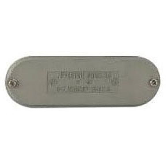 Appleton K50-CM, Conduit Outlet Body Cover, 1/2 Blank Cast Cover, 1 PC