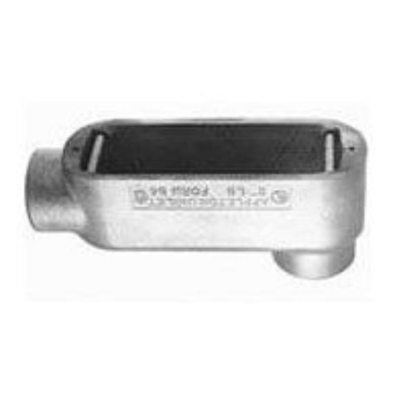 Appleton LB125-M Conduit Body, Style LB, Malleable Iron, 1-1/4"