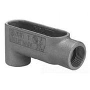Appleton LB17 Conduit Body, Style LB, Iron, 1/2"