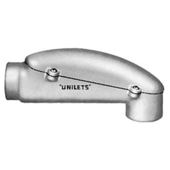 Appleton LBD150-A, 1-1/2"", Aluminum, 90D, Rigid Conduit Pulling Body, 1pc