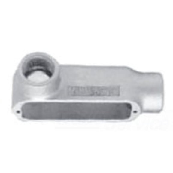 Appleton LL200-M Conduit Body, Style LL, Malleable Iron, 2"