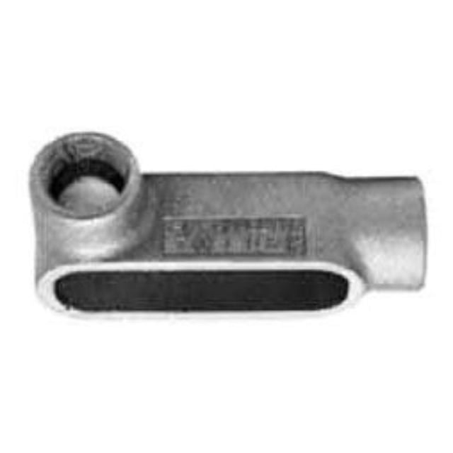 Appleton LL27 FM7 Conduit Body, Style LL, Iron, 3/4