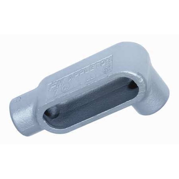 Appleton LL37 Conduit Body, Type: LL, 1", Form 7, Malleable Iron