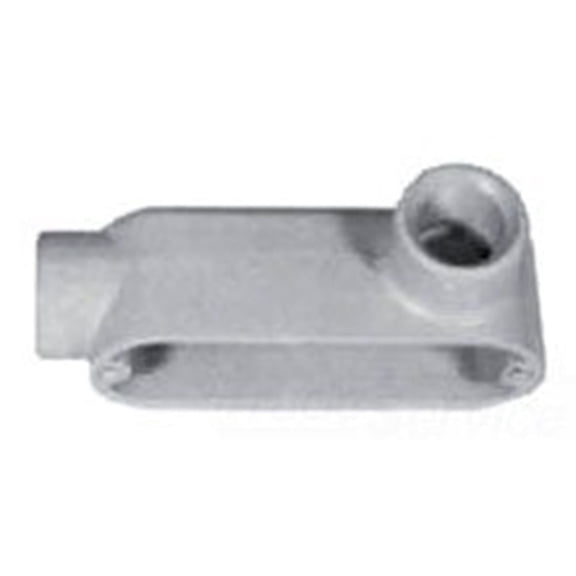 Appleton LR100-A Form 85 Conduit Outlet Body, Style LR, Copper-Free Aluminum, 1"
