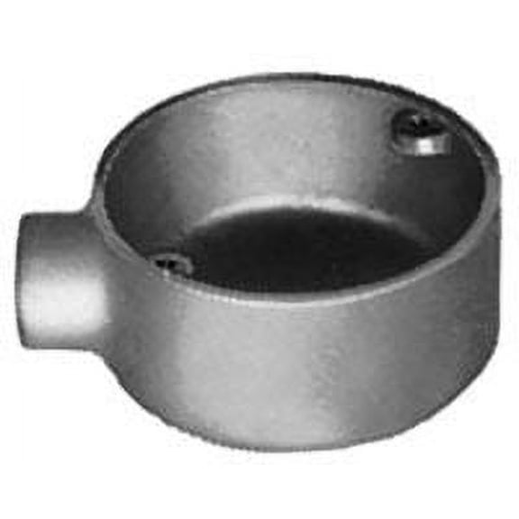Appleton SEH-50, 3.5"" Diameter, Malleable Iron, Round, Conduit Outlet Box, 1pc