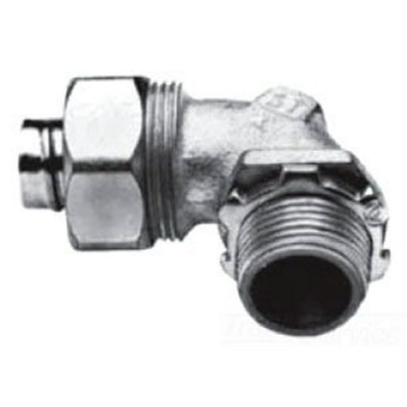 Appleton ST-90250 Liquidtight Connector, 2-1/2",Non-Insulated, Malleable Iron