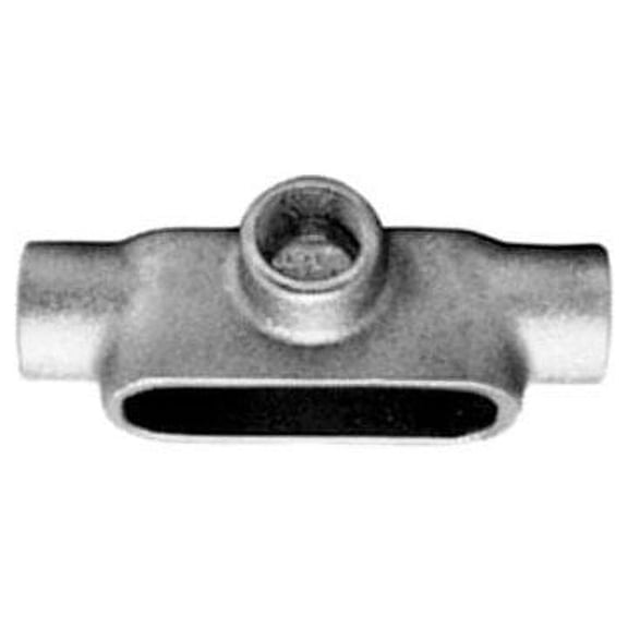 Appleton T-17SA, 1/2"", Aluminum, FM 7, 3-Hub, Tee, T-Type, Conduit Body, 1pc