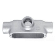 Appleton T400-M Conduit Body, Style T, Malleable Iron, 4"