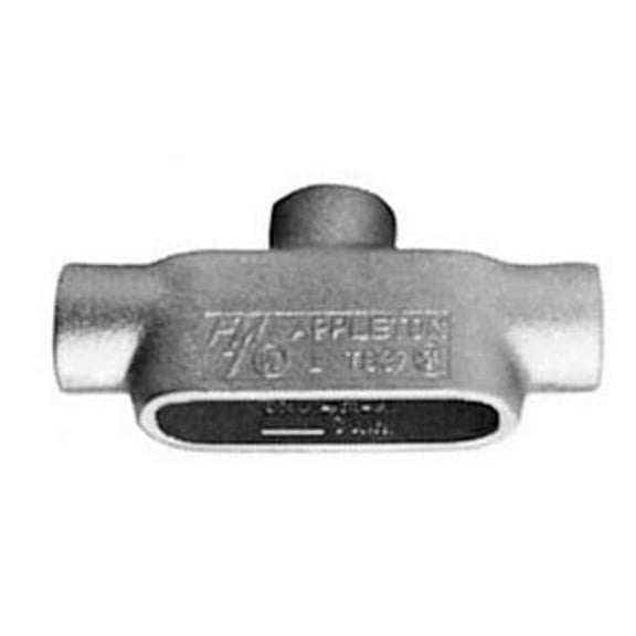 Appleton TB37 Conduit Body, Style TB, Iron, 1"
