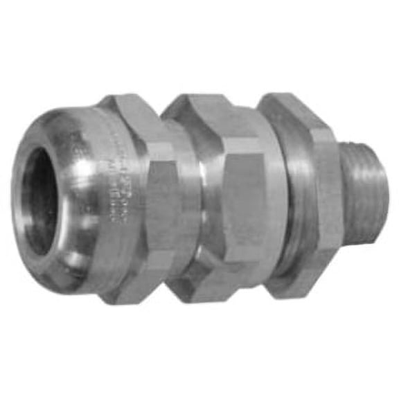 Appleton TMC125NB, Metal Clad Cable Connector, 11/4 Ind Mc Conn Ni/Brass, 1 PC