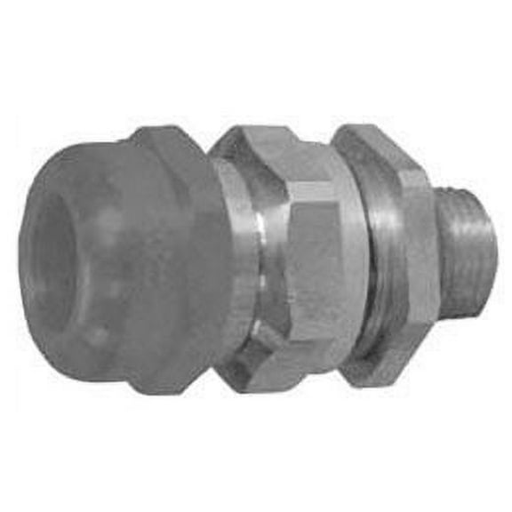 Appleton TMCX075A, Exp Proof Metal Clad Cable Connector, 3/4 In Conn Alum, 1 PC