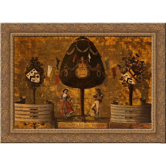 Appleton Thorn 24x18 Gold Ornate Wood Framed Canvas Art by Robert Bateman