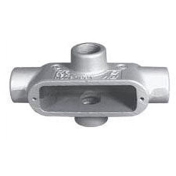 Appleton X38, 1"", Iron, Form 8, 4-Hub, Cross, X-Type, Conduit Body, 1pc