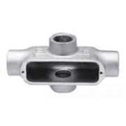 Appleton X50-M Conduit Body، Style X، Malleable Iron، 1 / 2