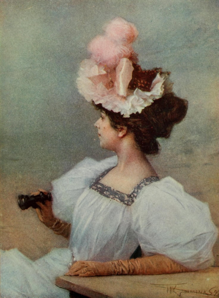 Appletons Booklovers Mag 1903 At the Grand Prix Canvas Art - Frederik H Kaemmerer (24 x 36)